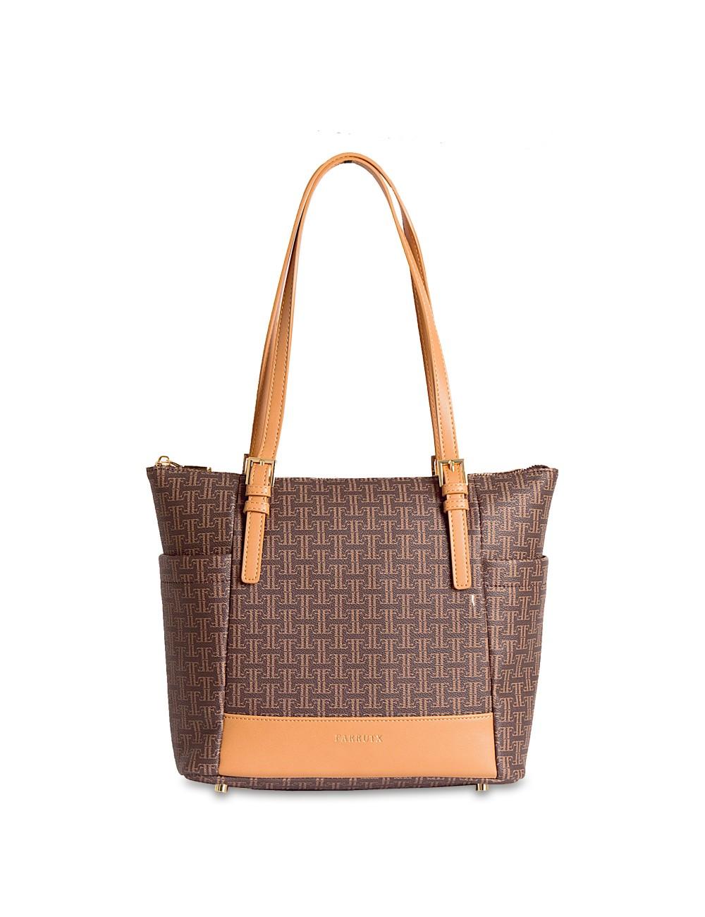 Farrutx KAPAZ Piel vegana marrón-camel