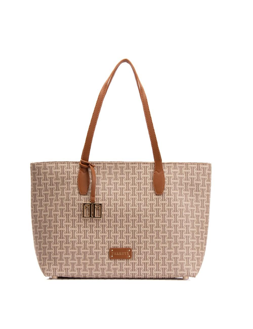 Farrutx KARTIN Piel vegana beige-cuero