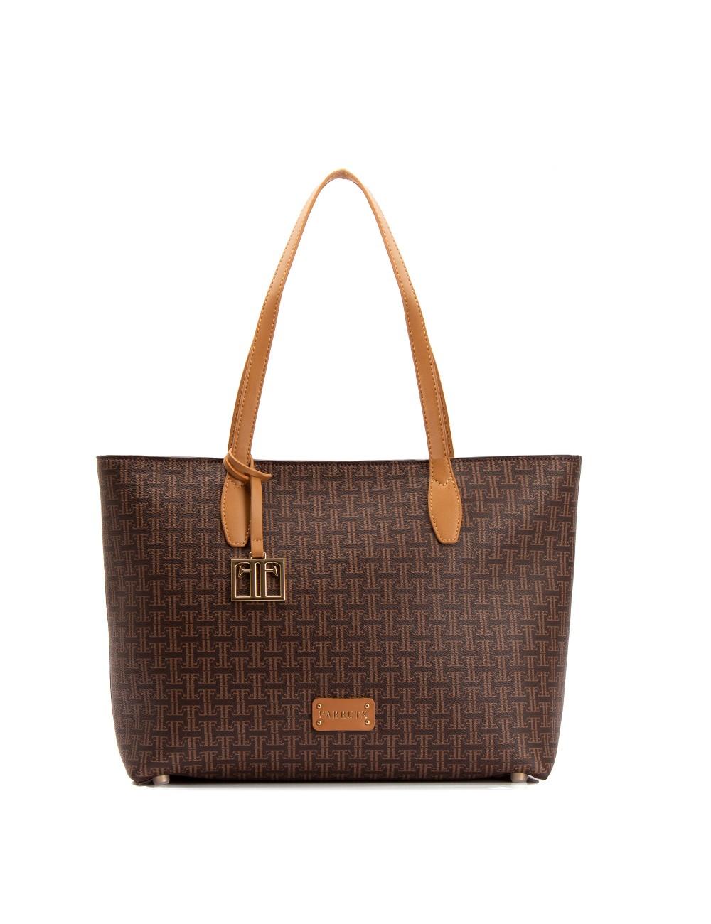 Farrutx KARTIN Piel vegana marrón-camel