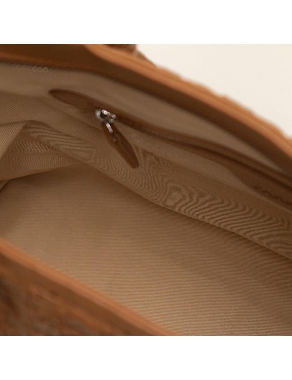 Farrutx KEISI Napa Trenzada Cuero