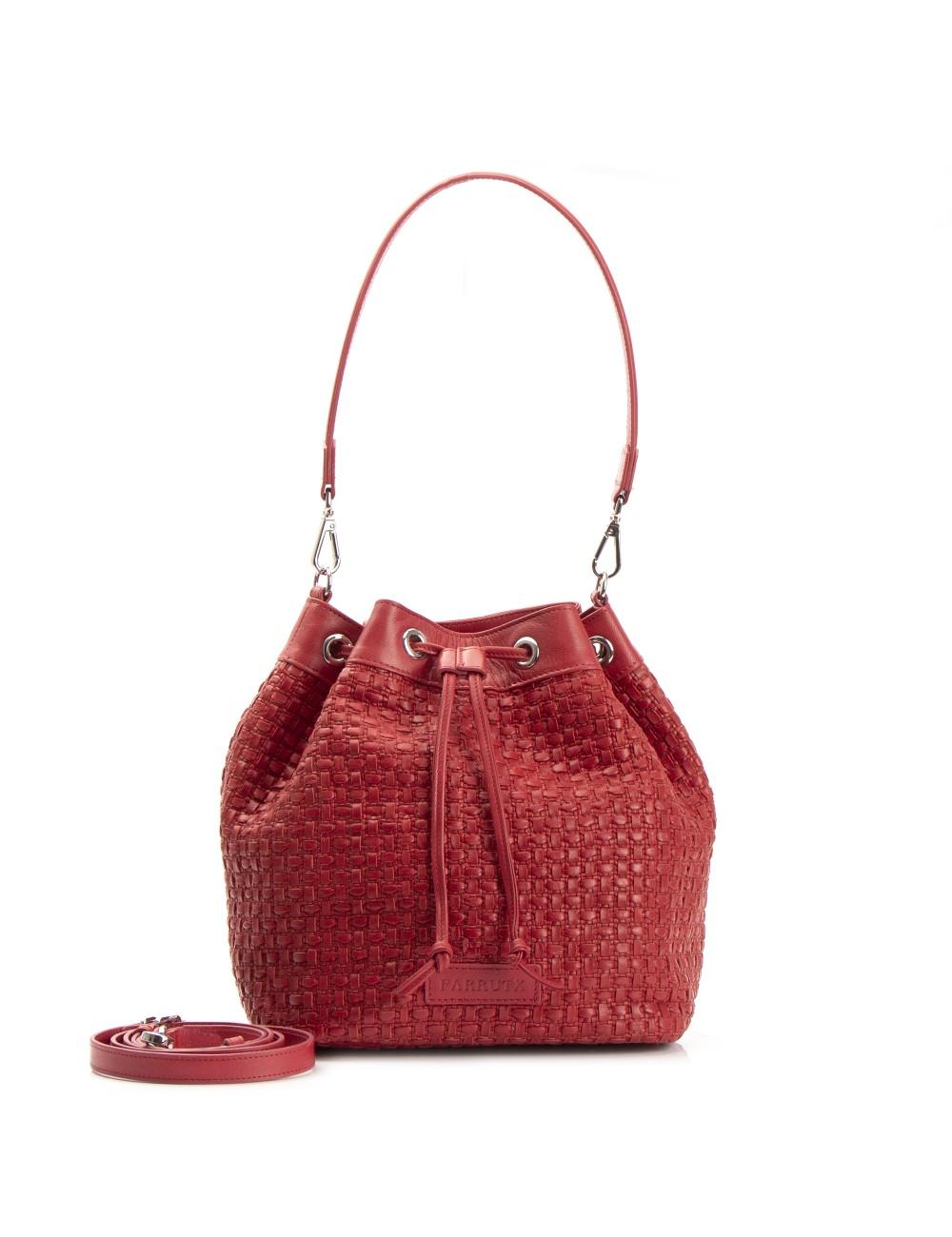 Farrutx KELLER Napa trenzada rojo