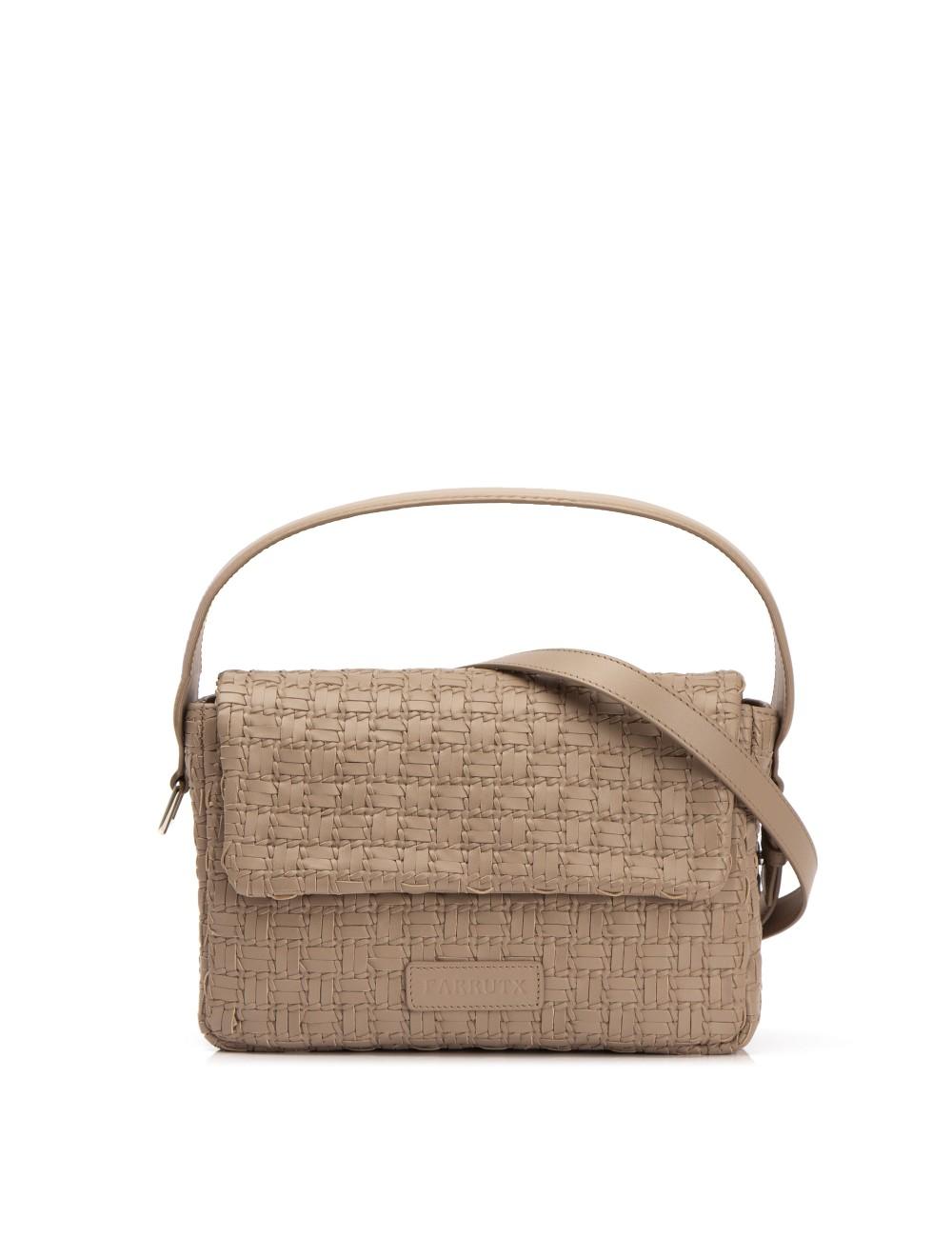 Farrutx KEMBS Napa trenzada taupe