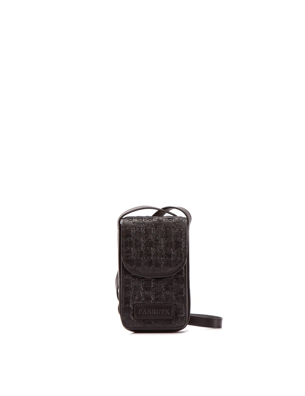 Farrutx KIGALI Napa trenzada negra