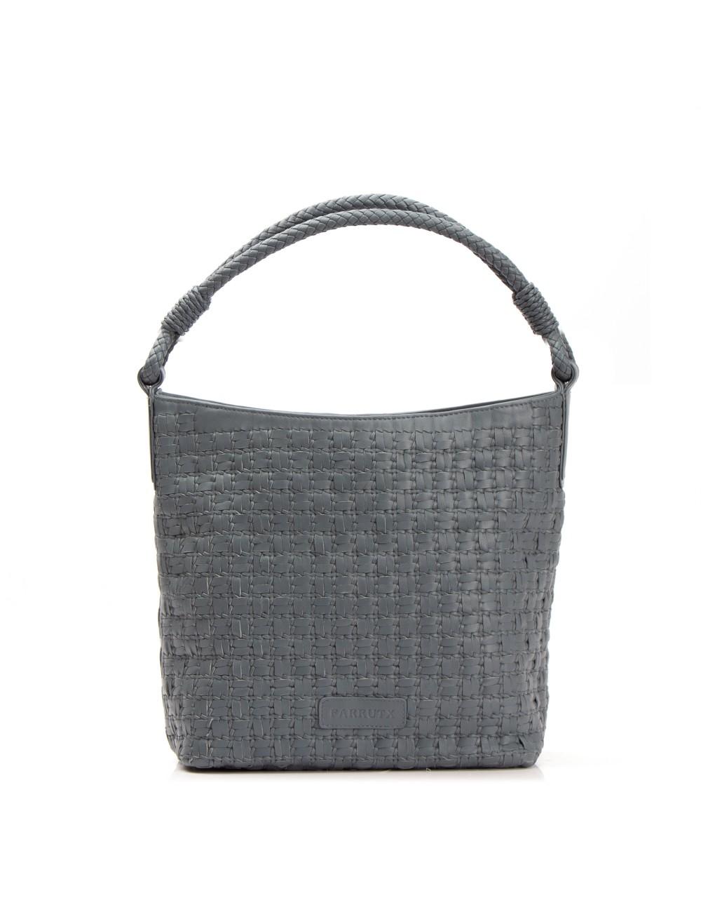 Farrutx KIRYAS Napa trenzada gris