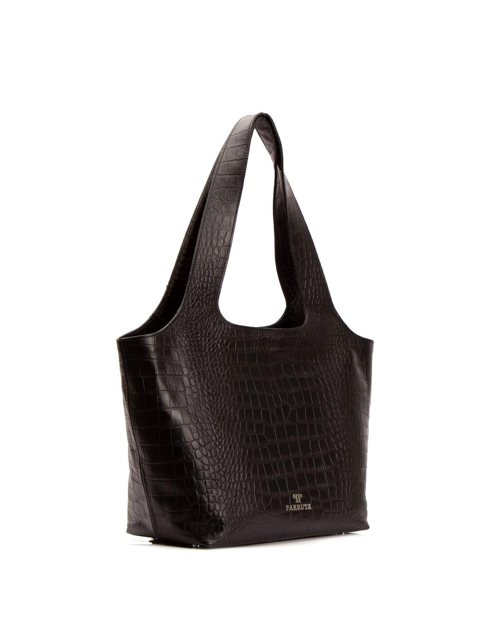 Farrutx KLAKE Piel Grabada Negra