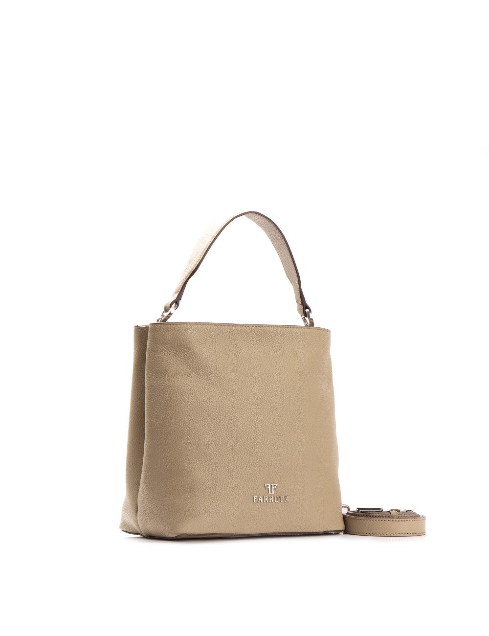 Farrutx KOBRE Piel Bombeada Taupe