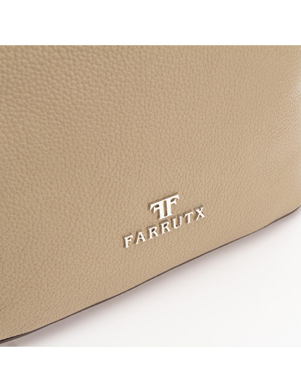 Farrutx KOBRE Piel Bombeada Taupe