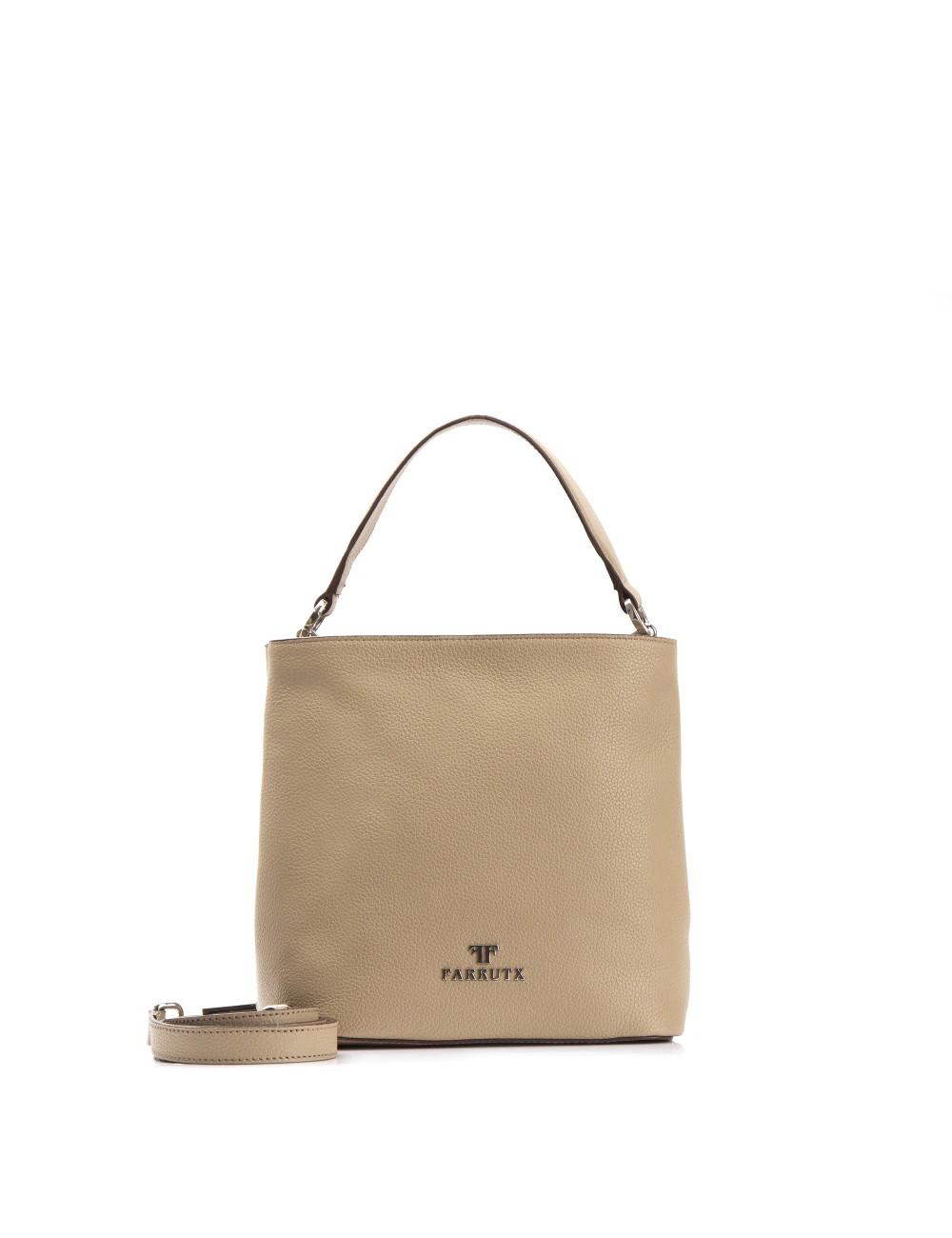 Farrutx KOBRE Piel bombeada taupe