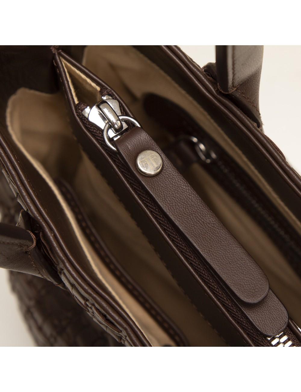 Farrutx KOKU-BIS Napa Trenzada Marrón