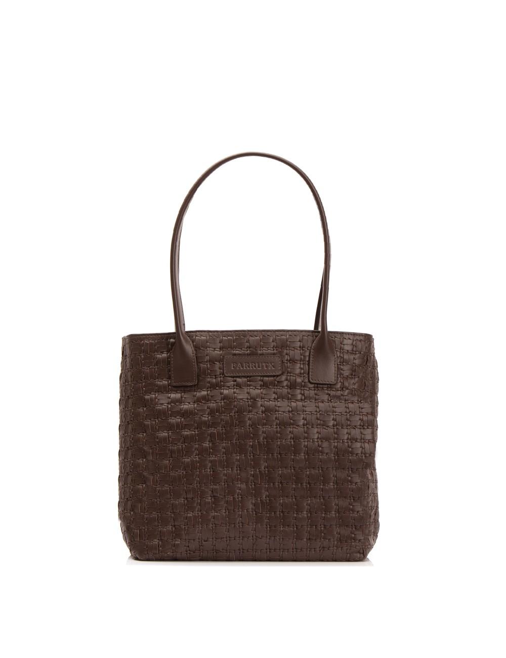 Farrutx KOKU-BIS Napa trenzada marrón