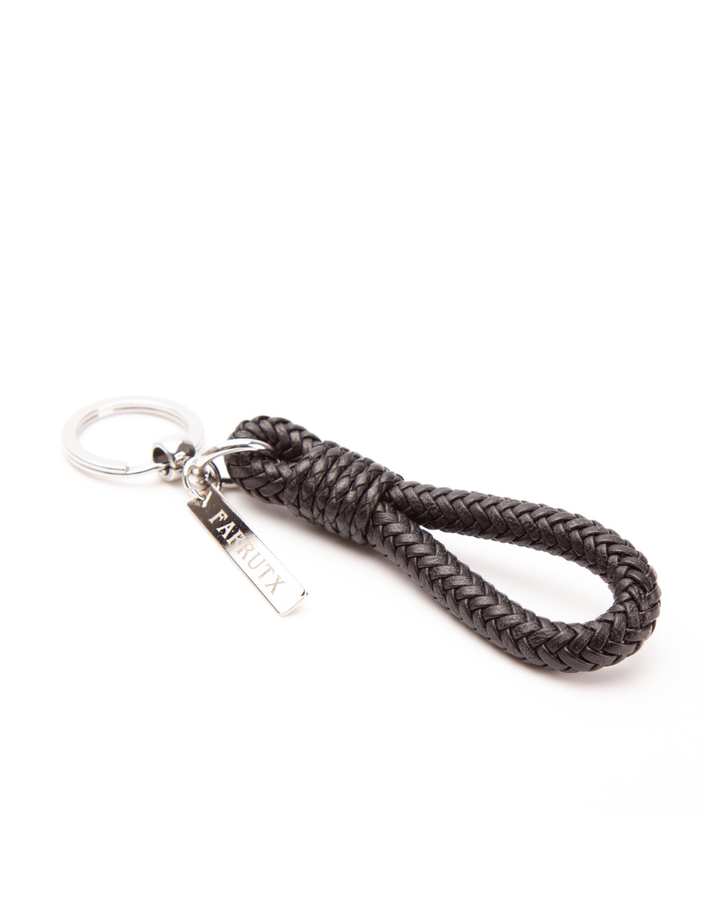 Farrutx KOMI Piel trenzada negro