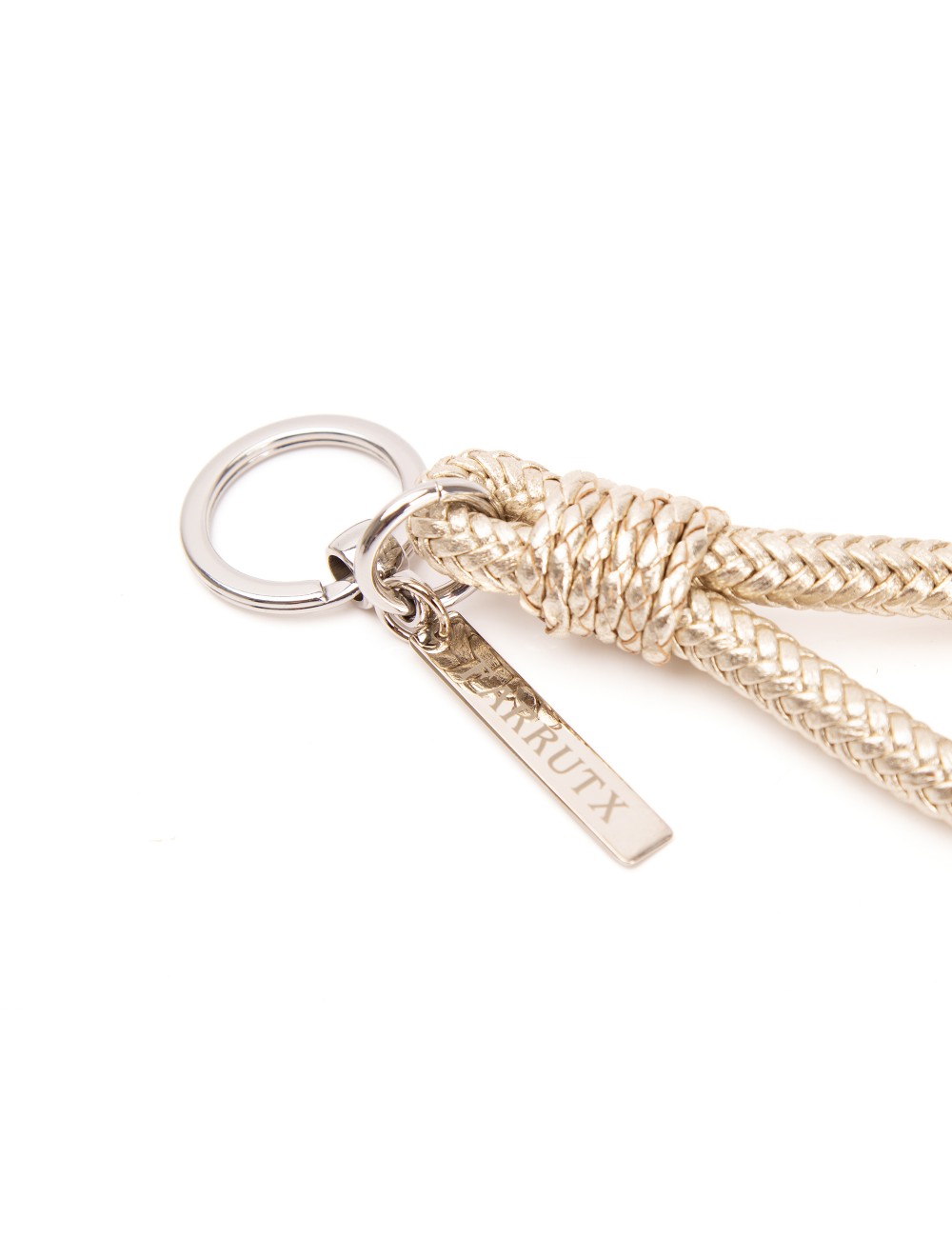 Farrutx KOMI Piel Trenzada Platino