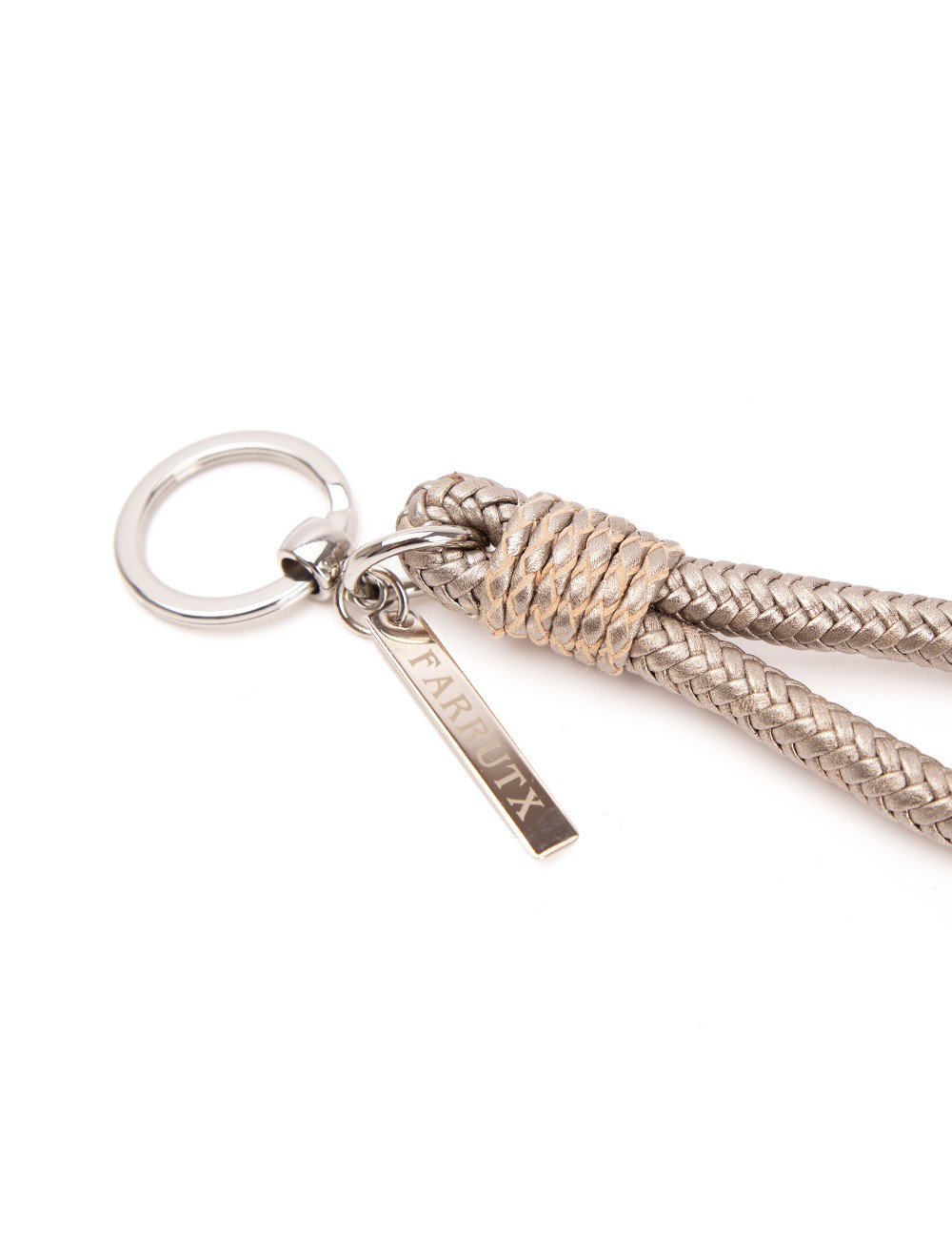 Farrutx KOMI Piel Trenzada Plomo