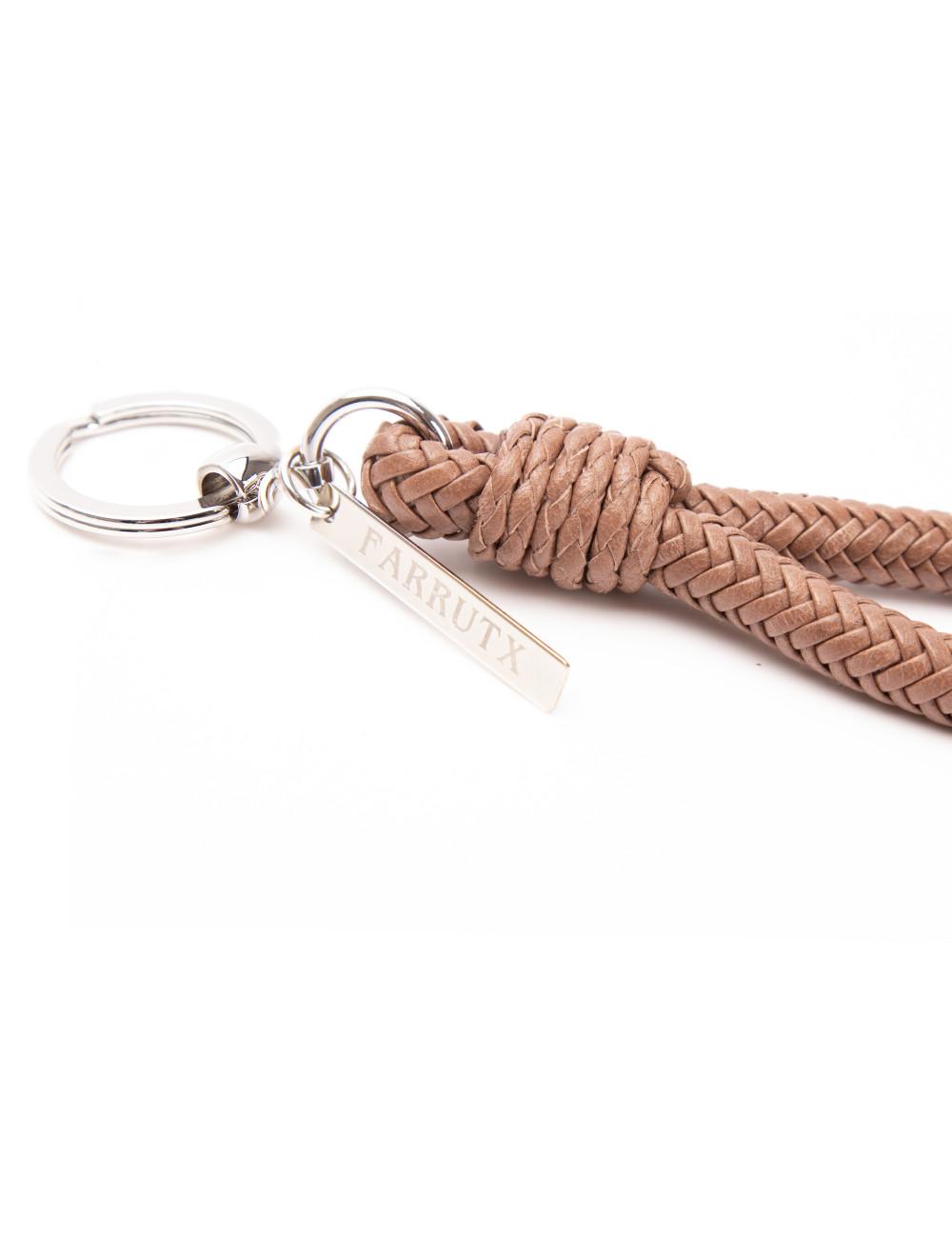 Farrutx KOMI Piel Trenzada Visón