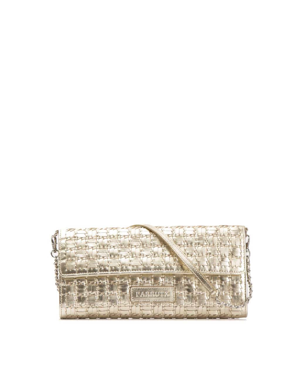 Farrutx KROKO Napa trenzada platino