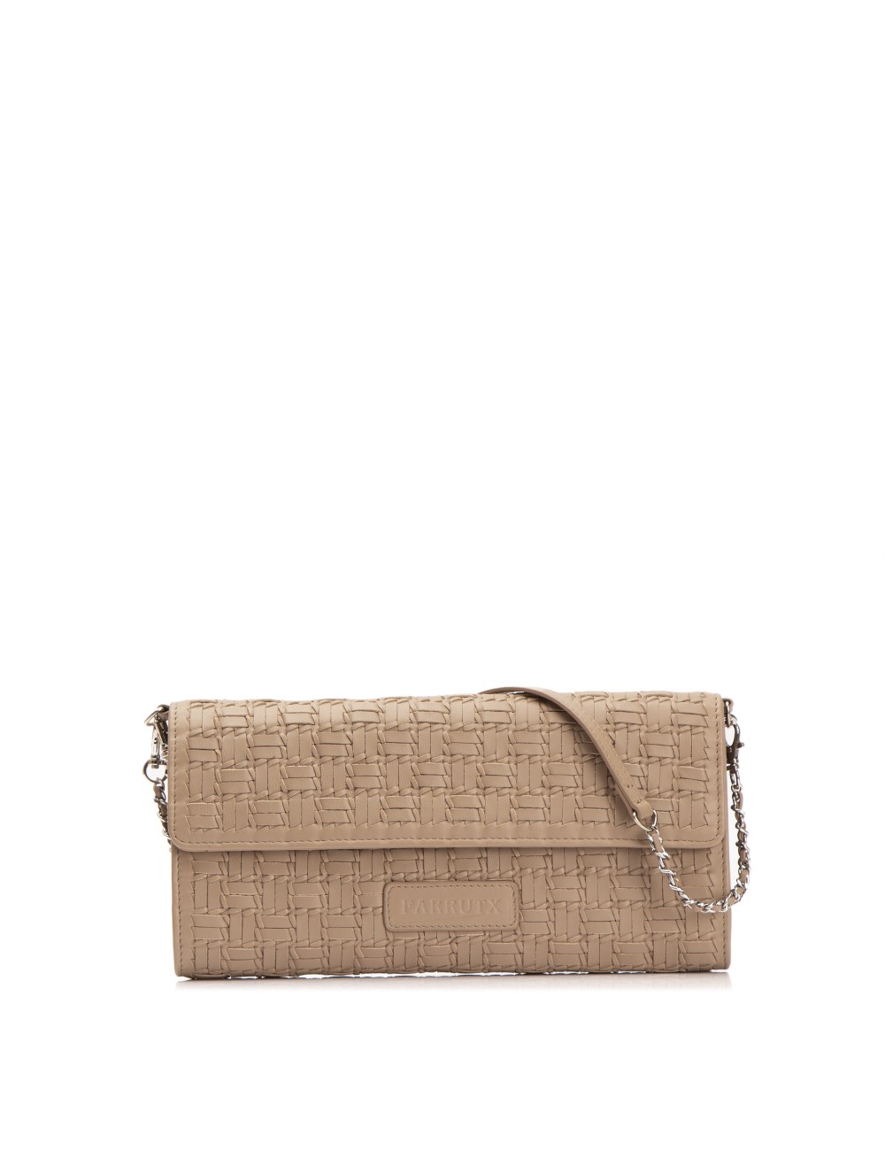 Farrutx KROKO Napa trenzada taupe