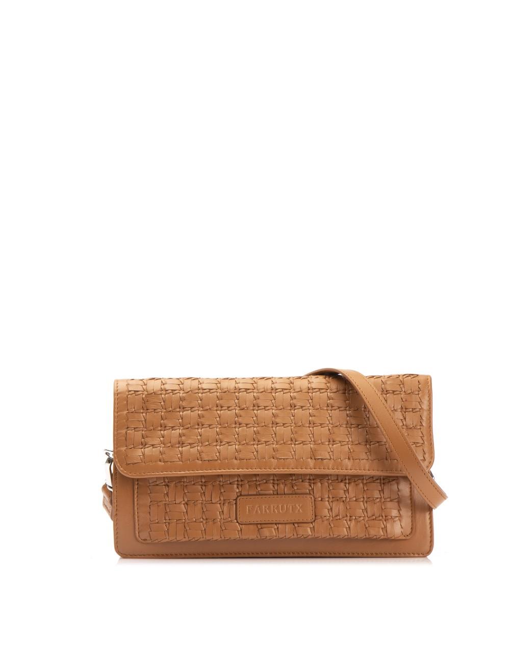 Farrutx KUMBIA Napa trenzada cuero