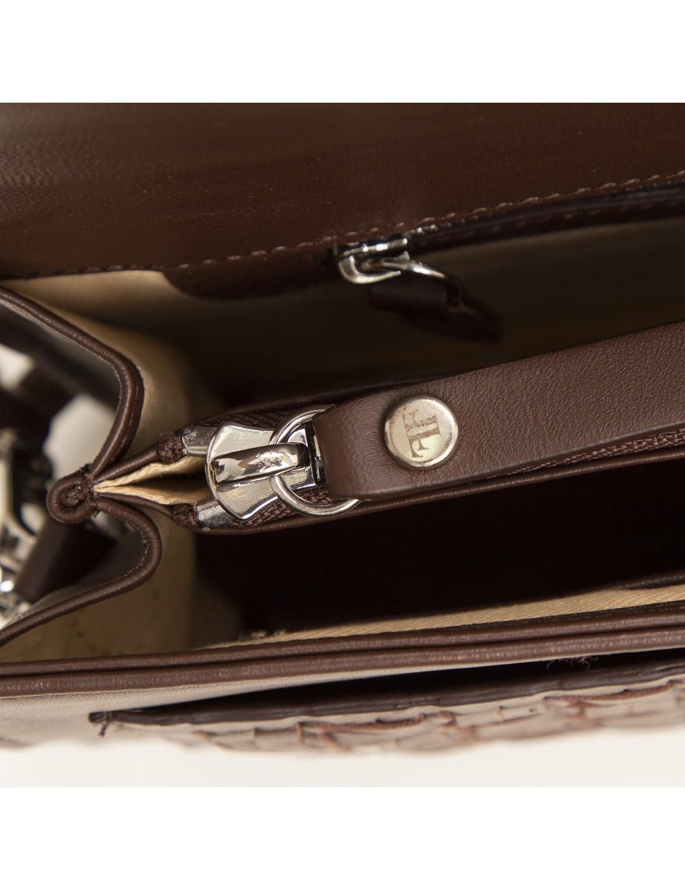 Farrutx KUMBIA Napa Trenzada Marrón