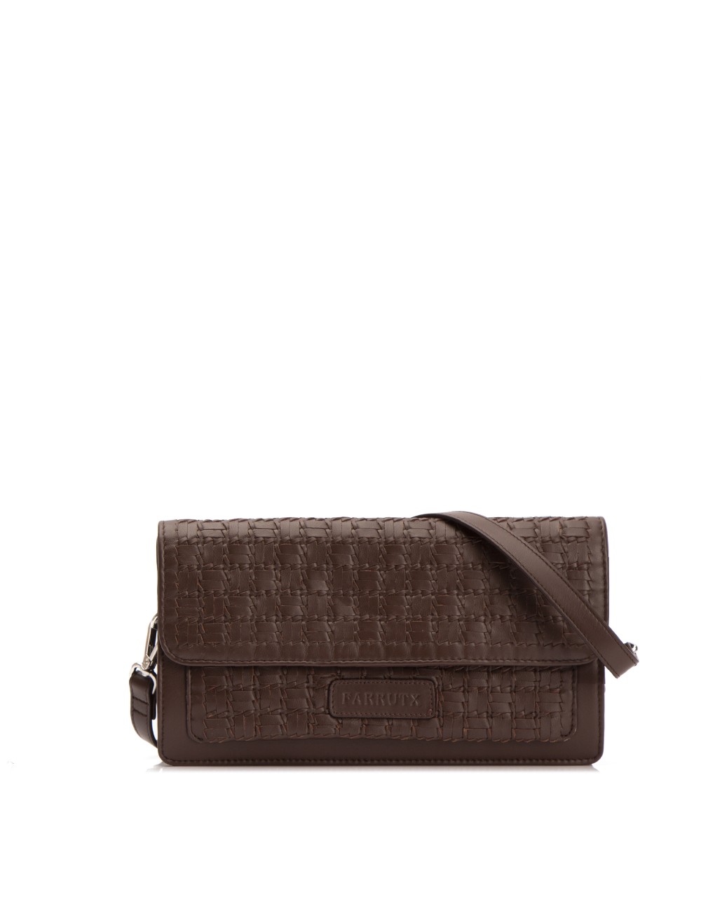 Farrutx KUMBIA Napa trenzada marrón