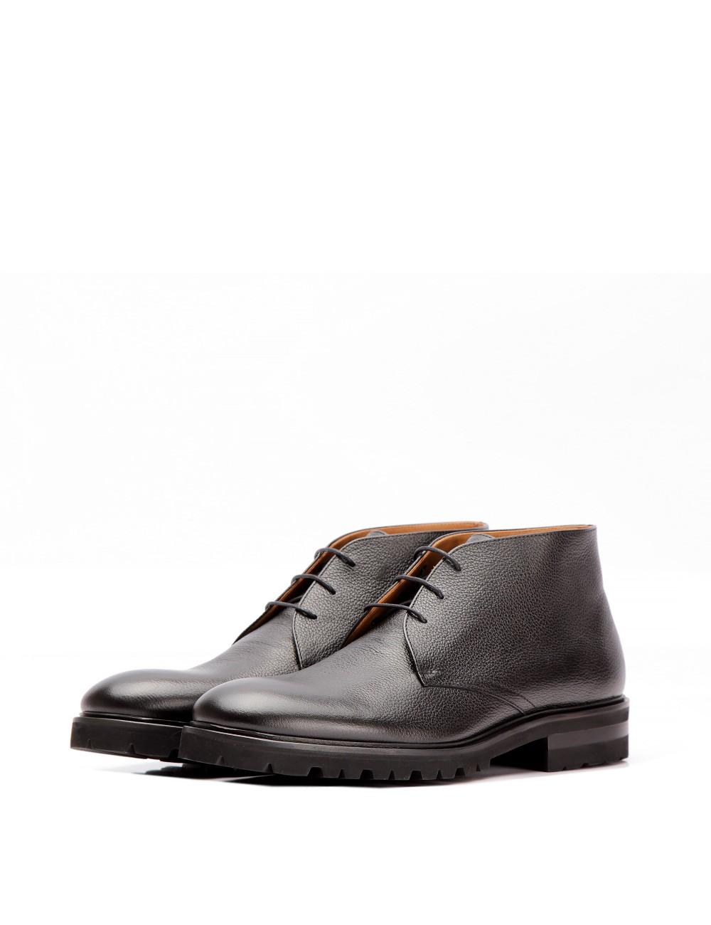 Farrutx LINO Grainy Calf Negro