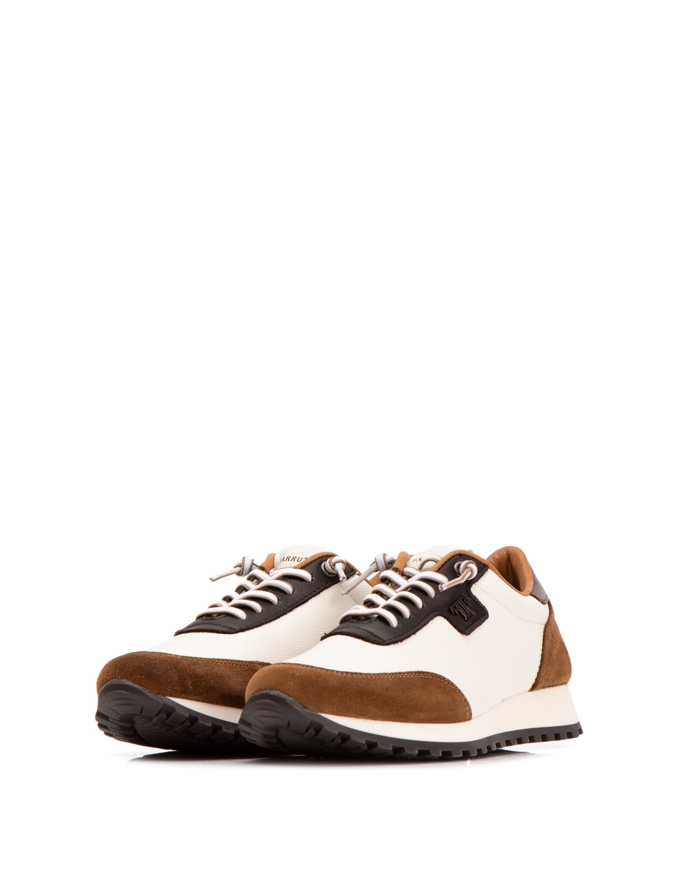 Farrutx MAELIA Grabado Lagarto Blanca - Velour Cuero