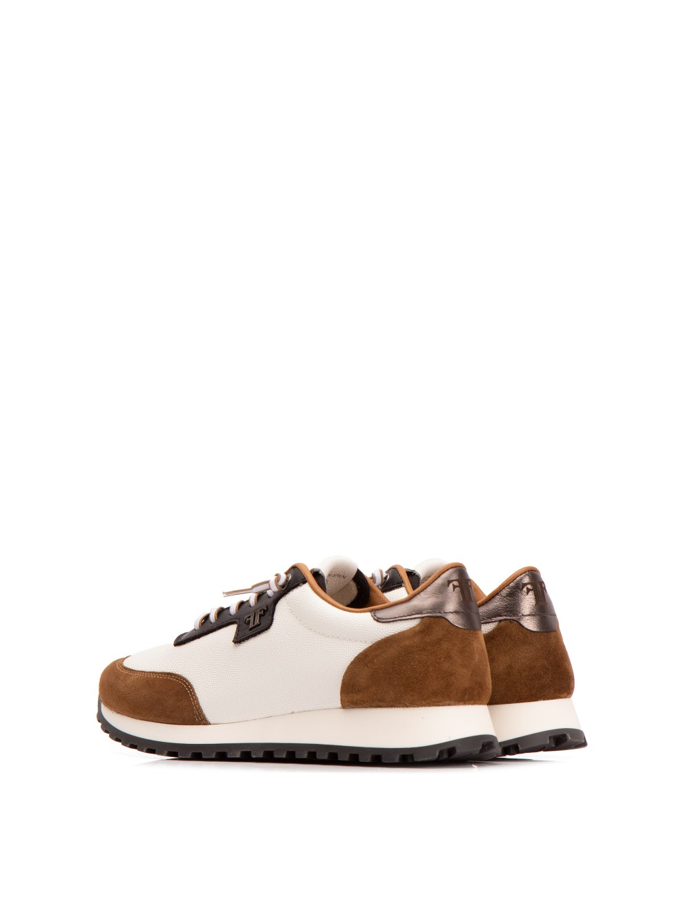 Farrutx MAELIA Grabado Lagarto Blanca - Velour Cuero