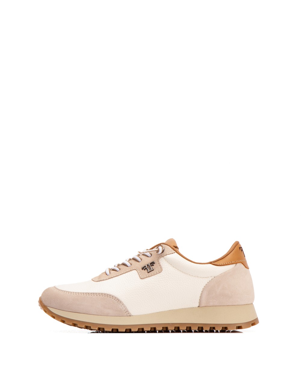 Farrutx MAELIA Piel bombeada blanca - Velour hielo