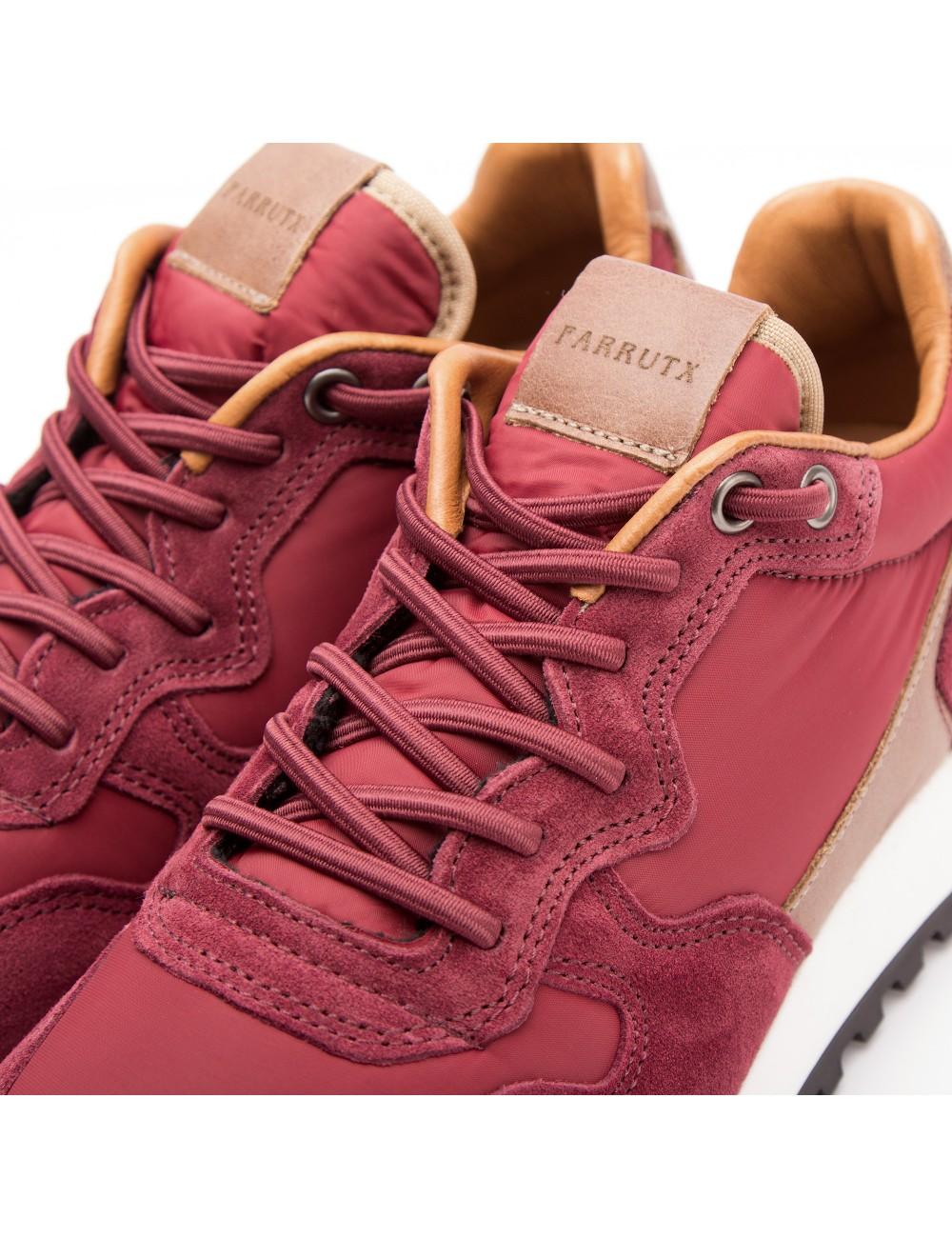 Farrutx MAGIC Velour - Tejido Burdeos