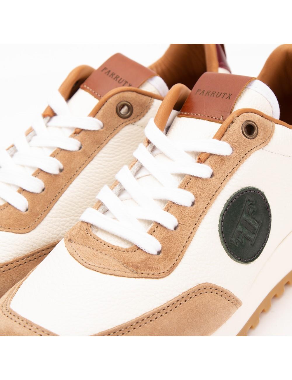 Farrutx MANDRAKE Bombeado Blanco - Velour Natural