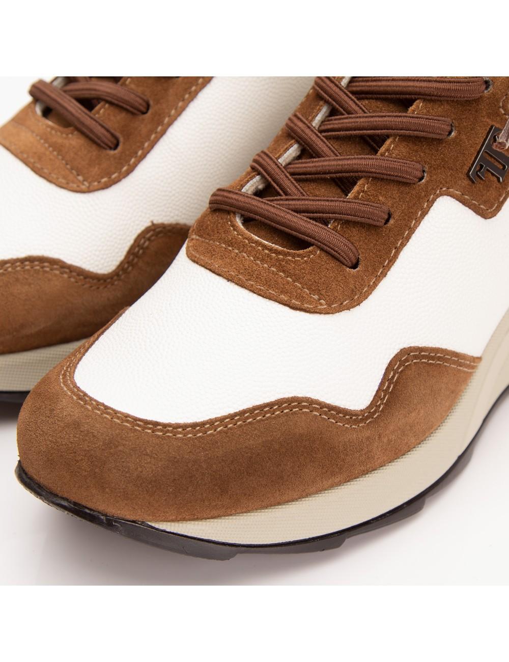 Farrutx MANDY Piel Grabada Lagarto Blanca