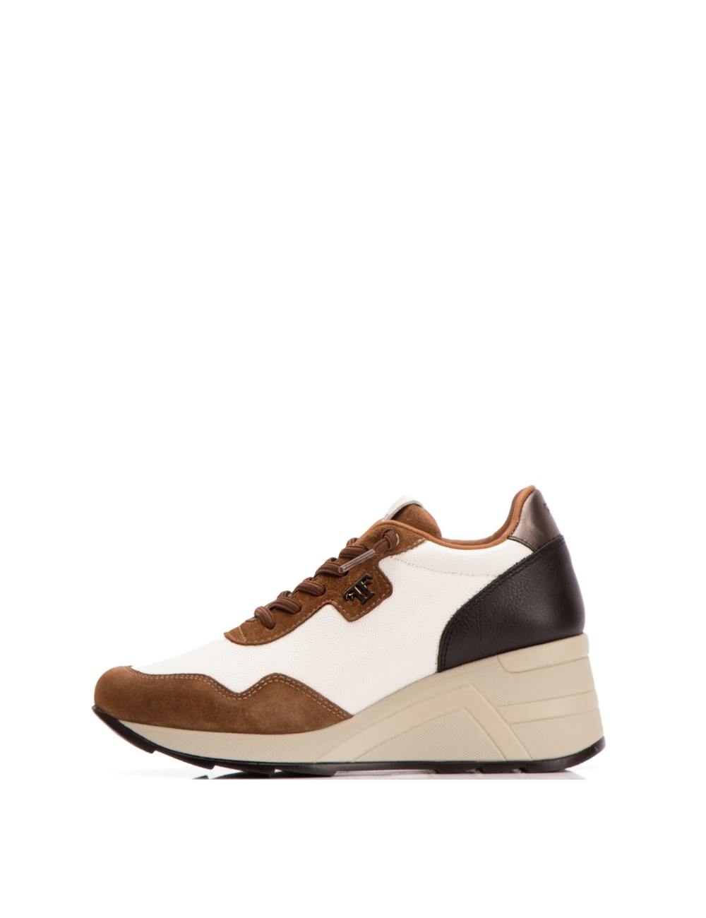 Farrutx MANDY Piel grabada lagarto blanca