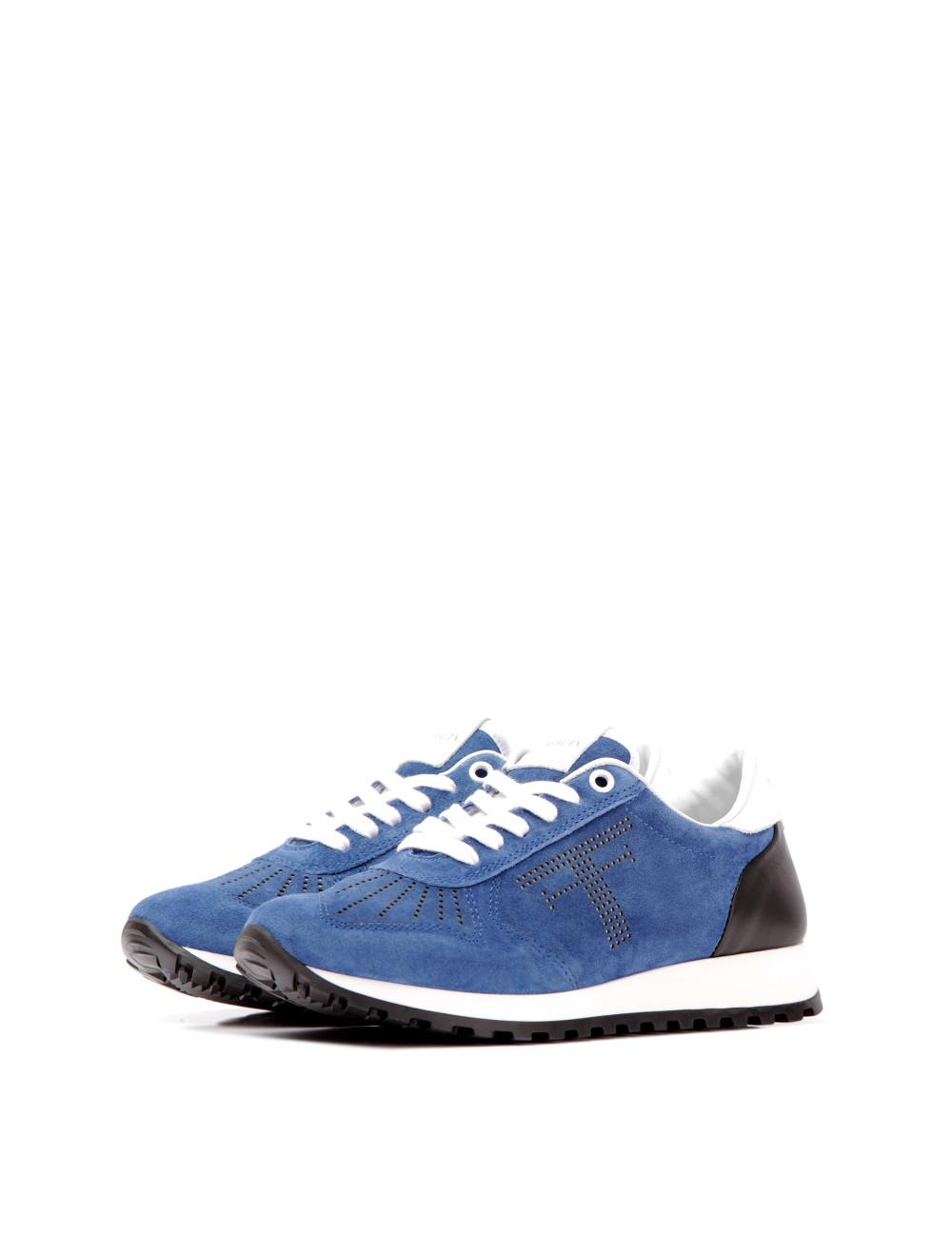 Farrutx MATILDA-CHECK Velour Azul