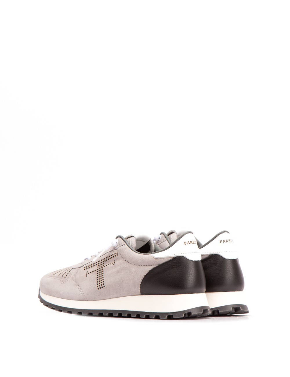 Farrutx MATILDA-CHECK Velour Plomo