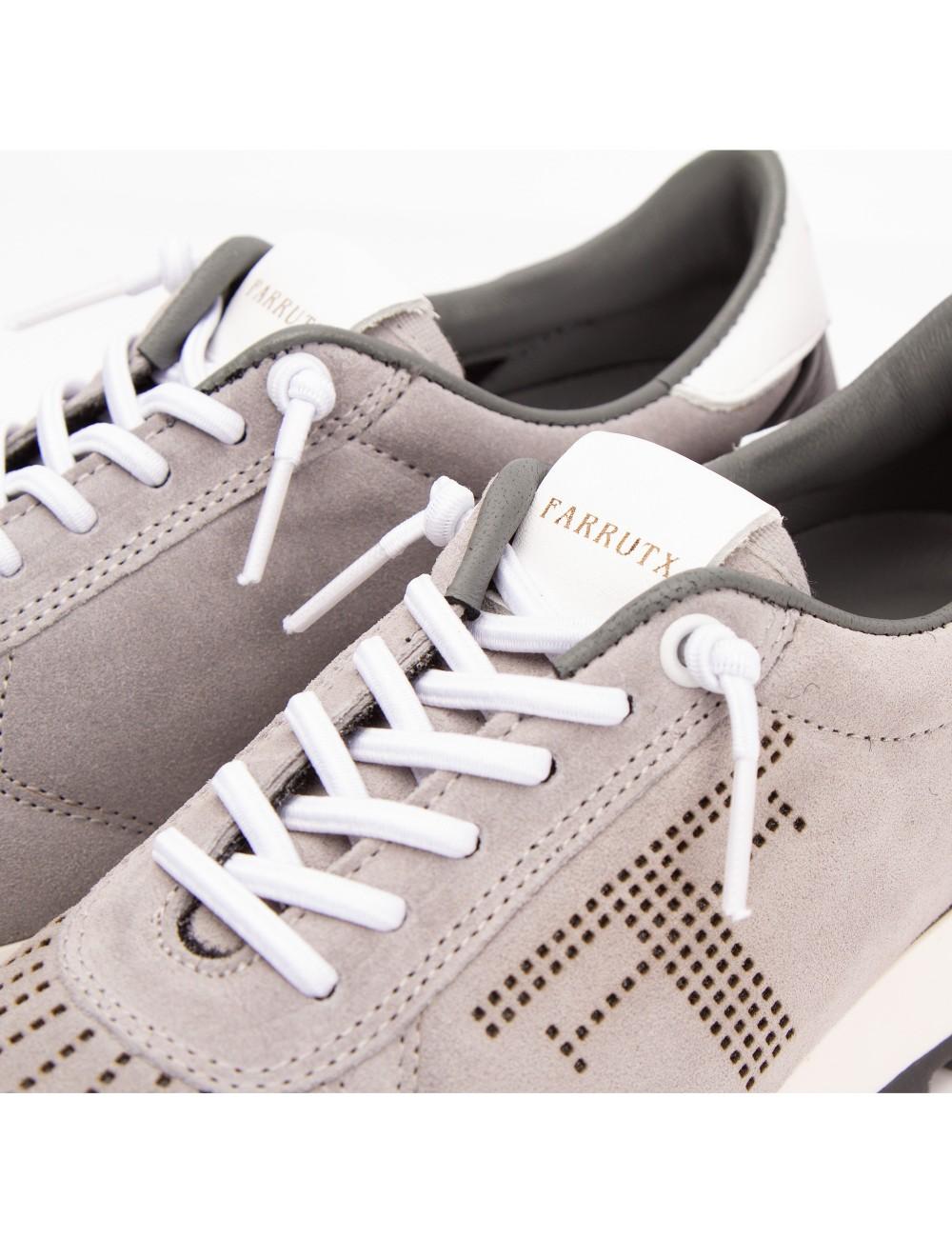 Farrutx MATILDA-CHECK Velour Plomo