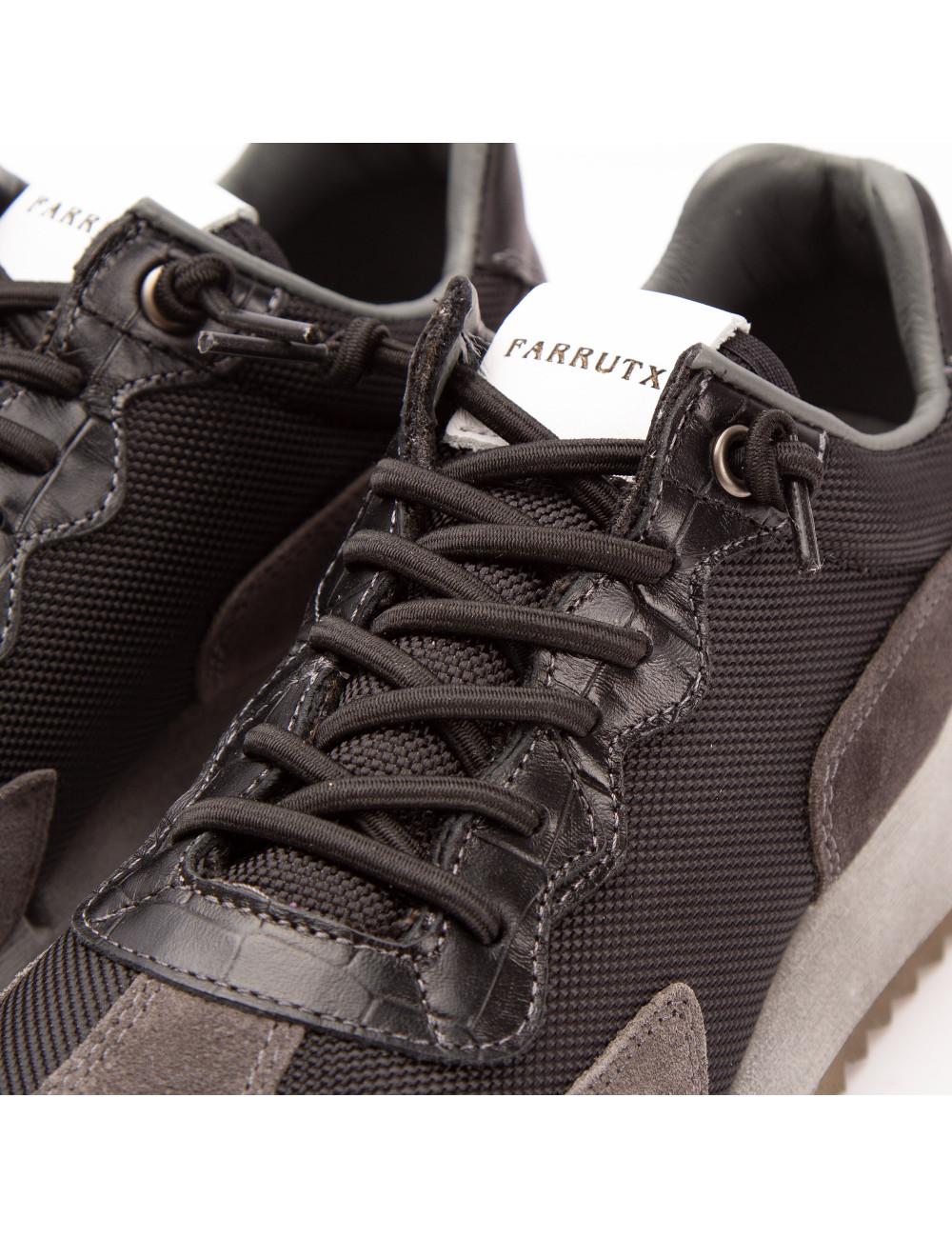 Farrutx MEKANO Velour-nylon Gris-negro