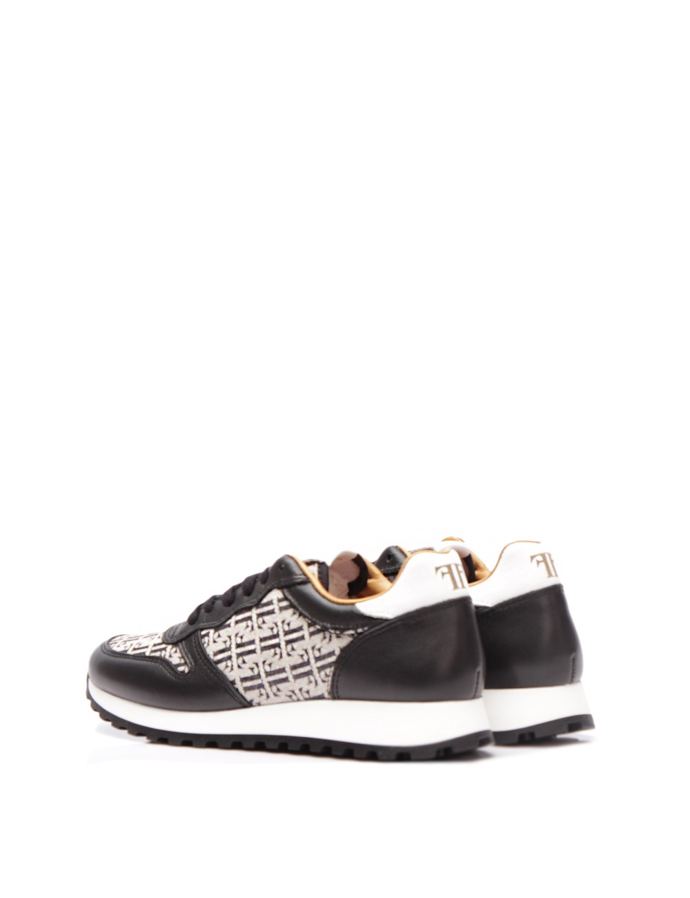 Farrutx MELANI Nappa | Jaquard Negro