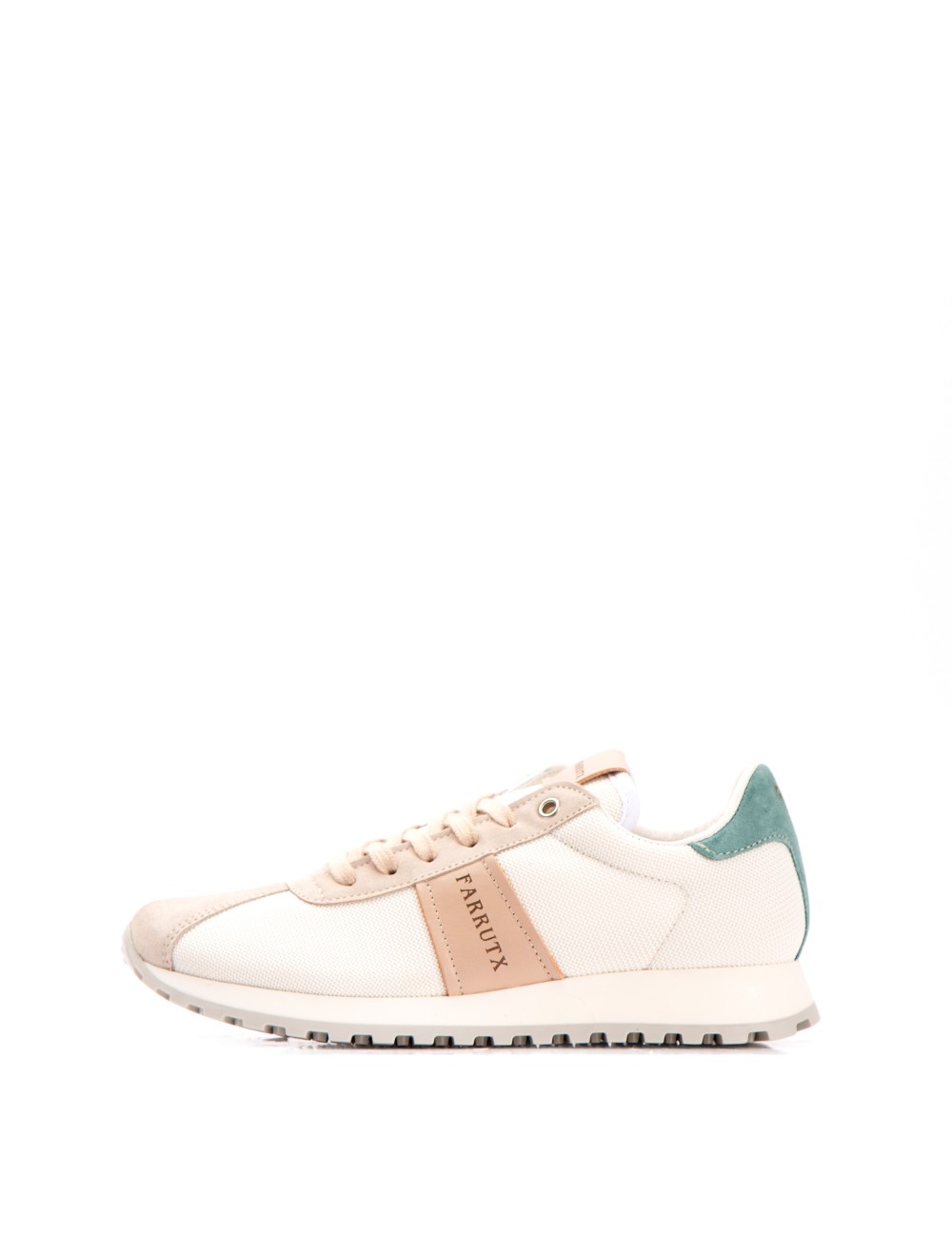 Farrutx MILLY Velour-rejilla marfil-blanco