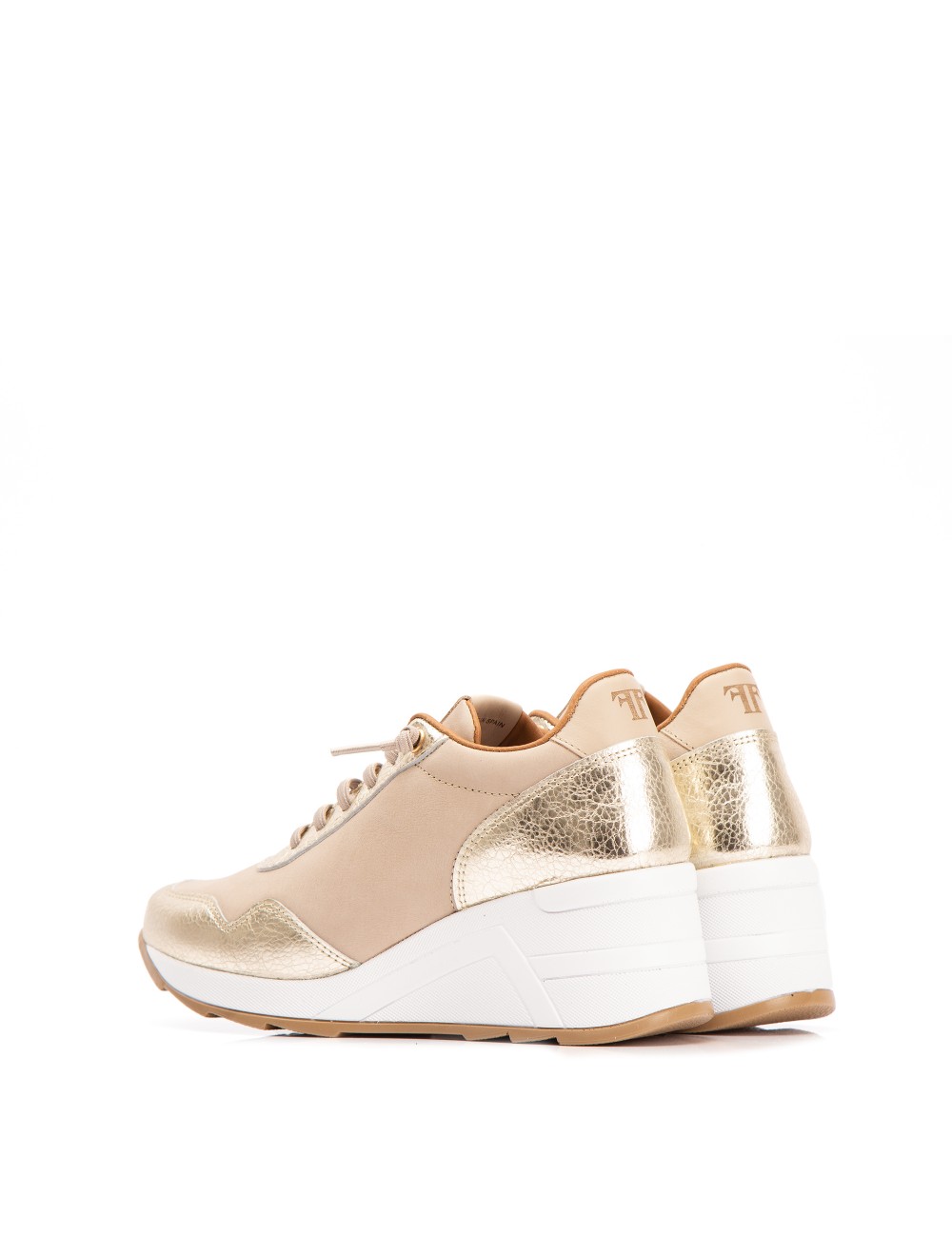 Farrutx MINDY Metalizado Champan - Nobuck Tierra