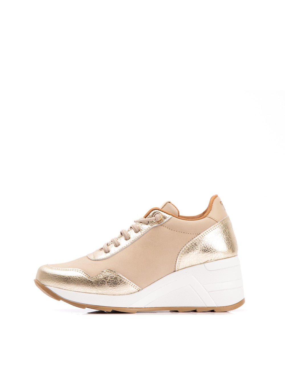 Farrutx MINDY Metalizado champan - nobuck tierra