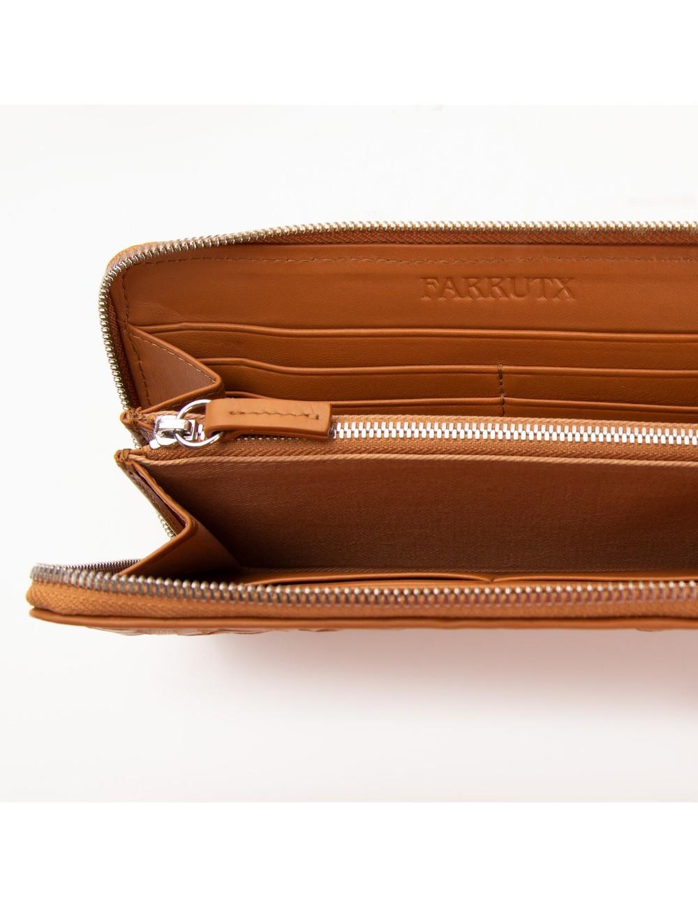 Farrutx MONROE Napa Trenzada Cuero