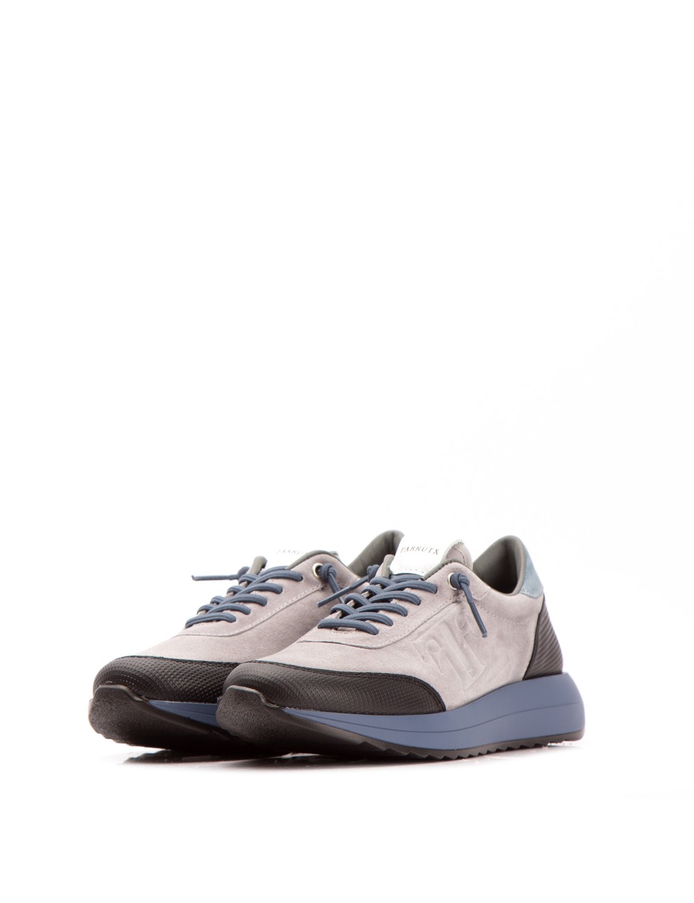 Farrutx MORGAN-BIS Velour Plomo - Napa Negro