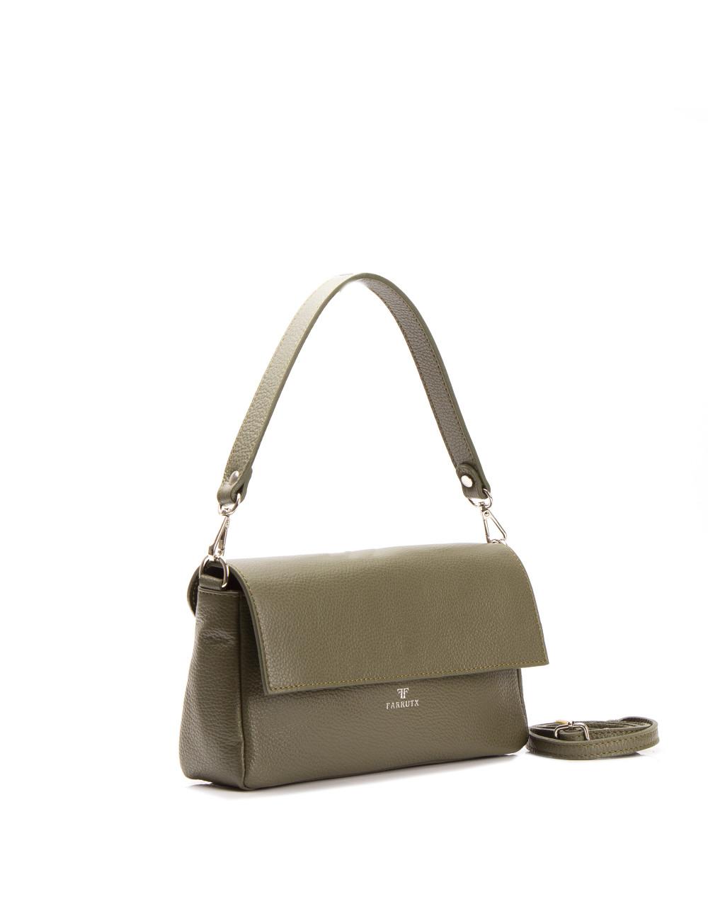 Farrutx NANTES Piel Bombeada Oliva