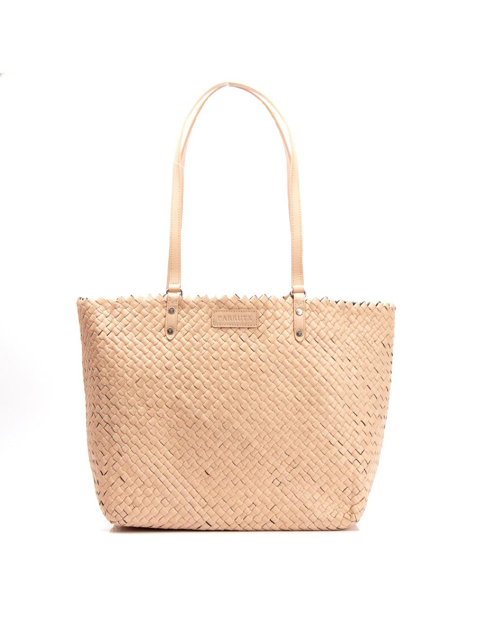 Farrutx NAUM Napa Trenzada Marfil-negro