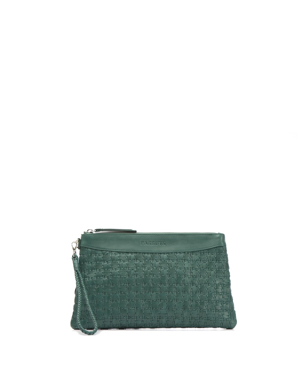 Farrutx NIKITA Napa trenzada verde botella