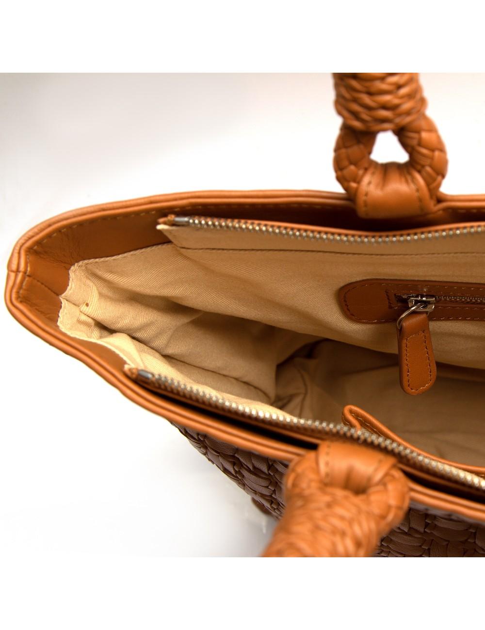 Farrutx NORMAND-BIS Napa Trenzada Cuero