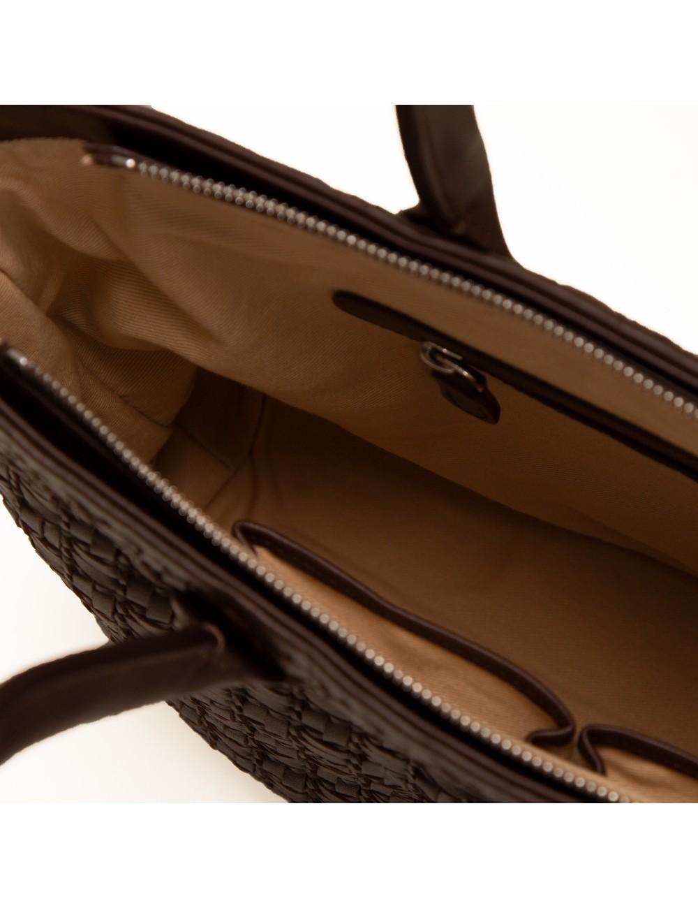 Farrutx NORMAND Napa Trenzada Marrón