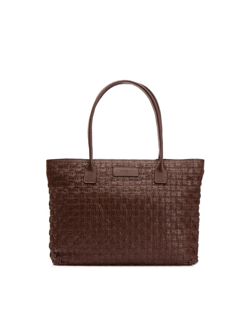 Farrutx NORMAND Napa trenzada marrón