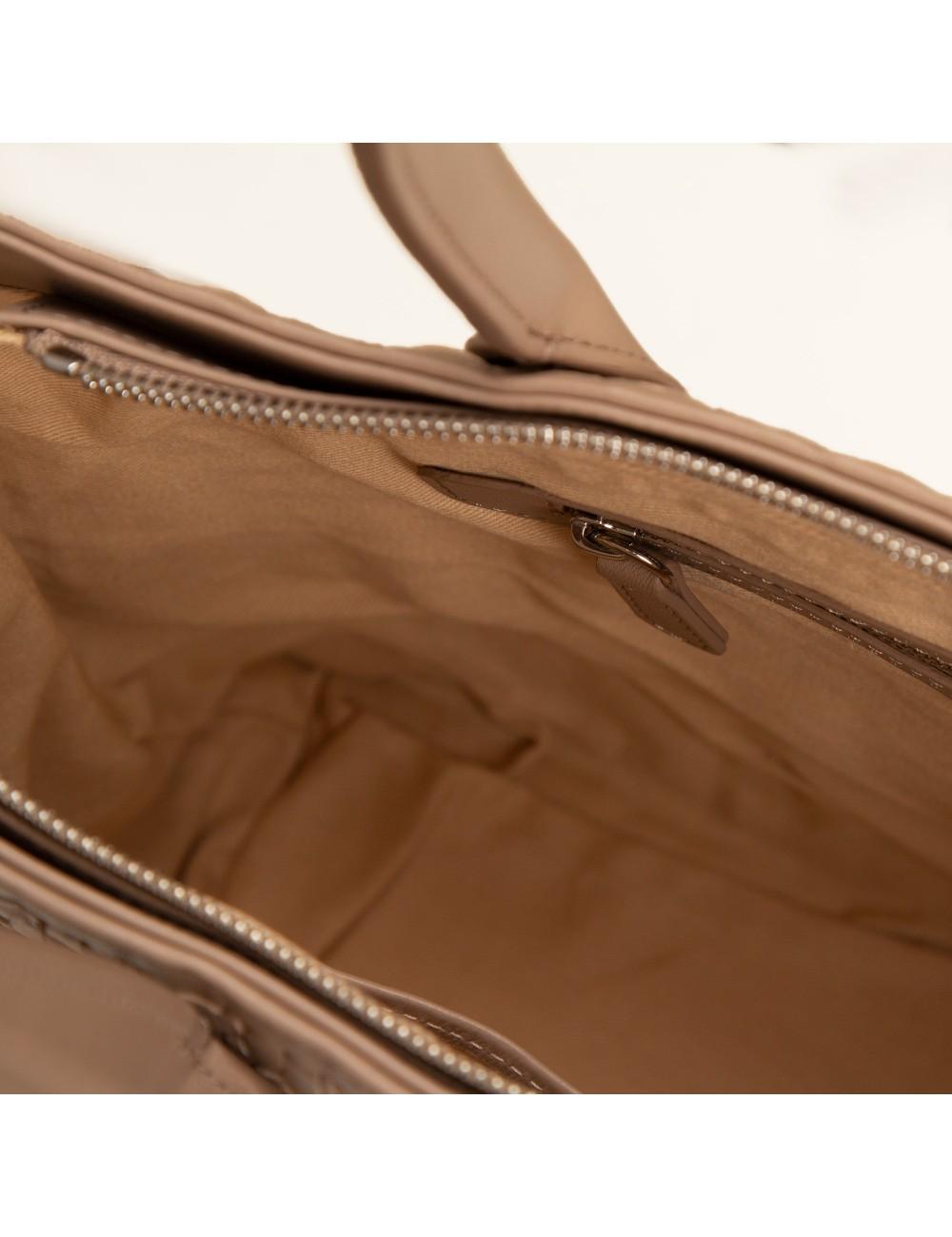 Farrutx NORMAND Napa Trenzada Taupe