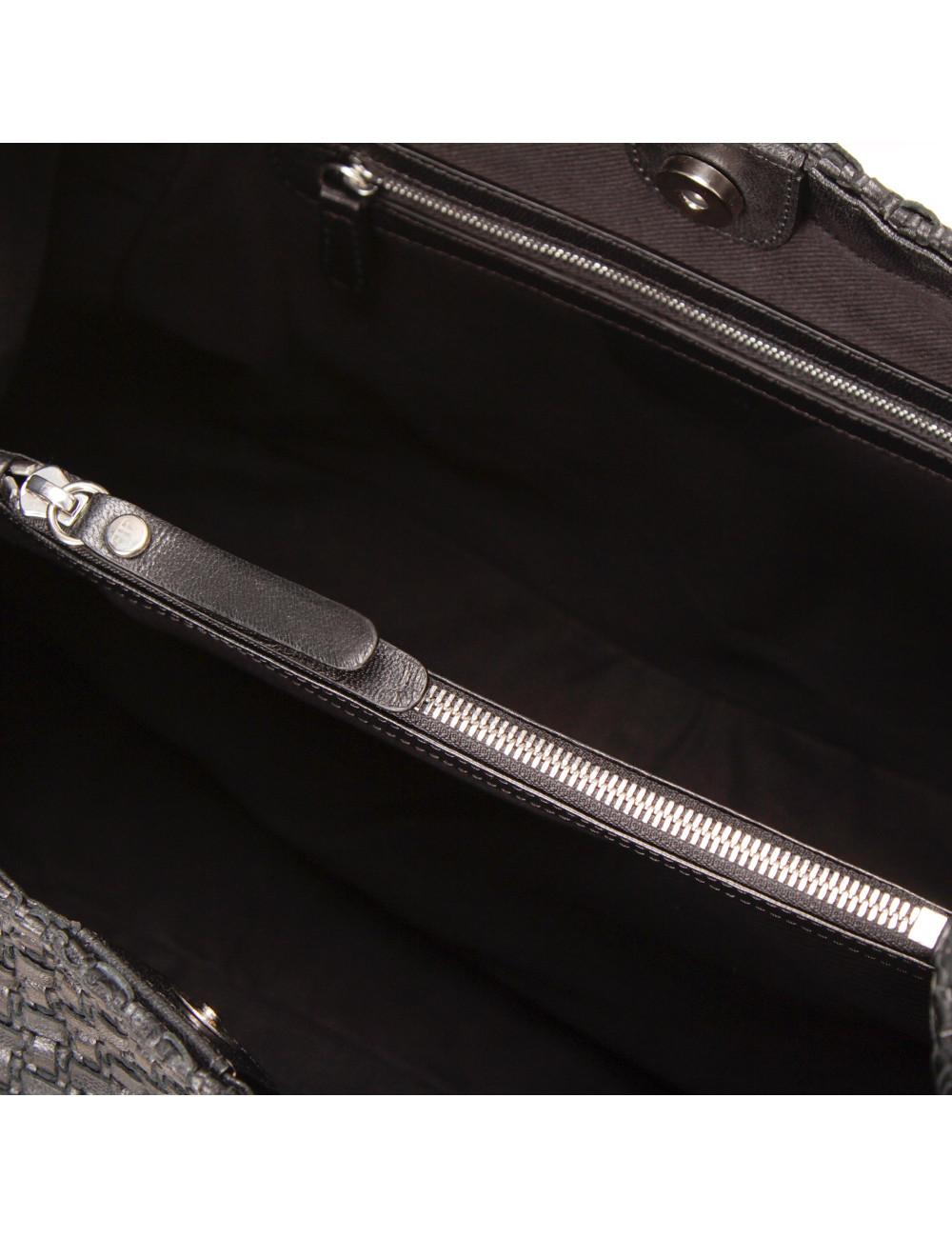 Farrutx NORRISBIS Piel Trenzada Negro