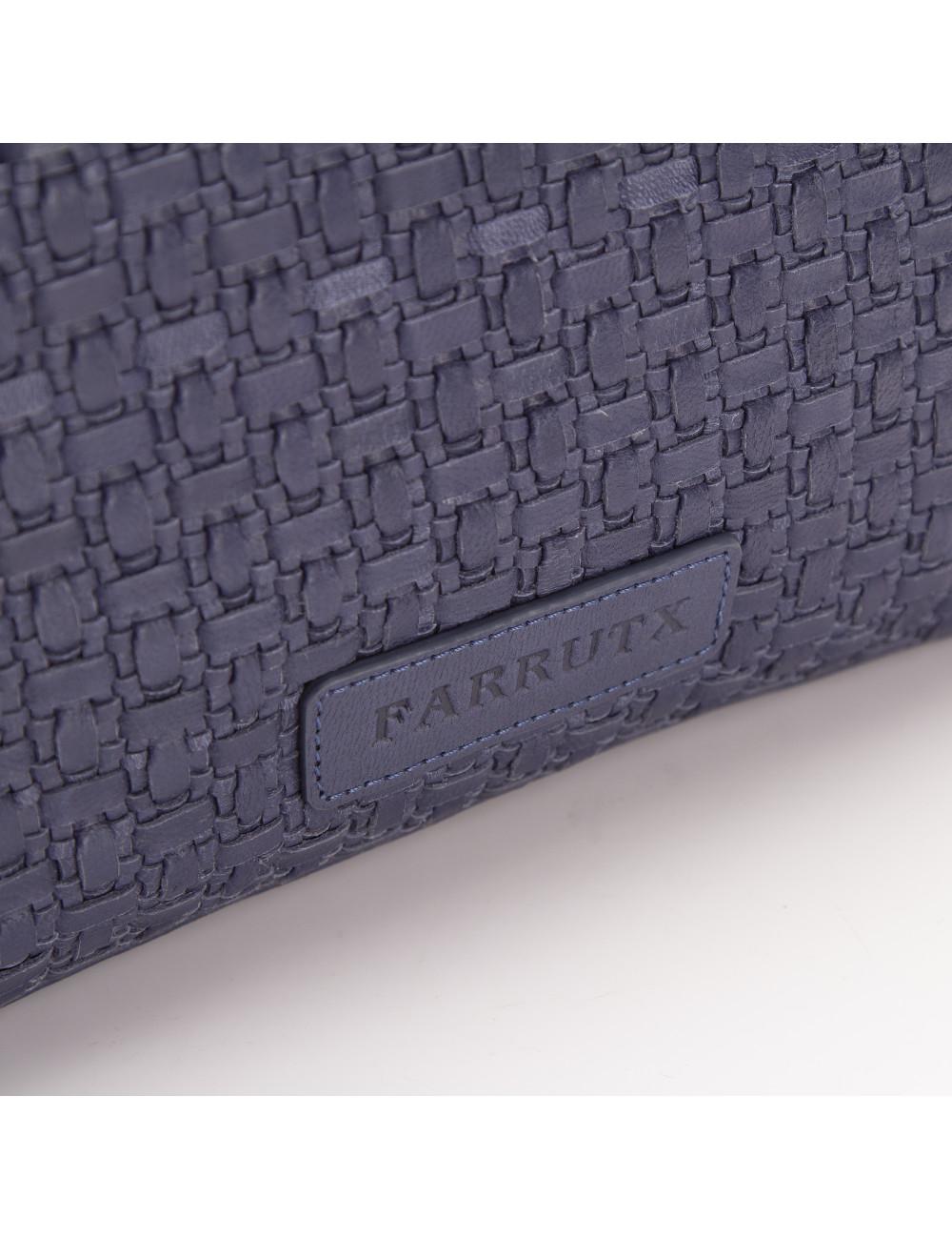 Farrutx NOXA Piel Trenzada Marino